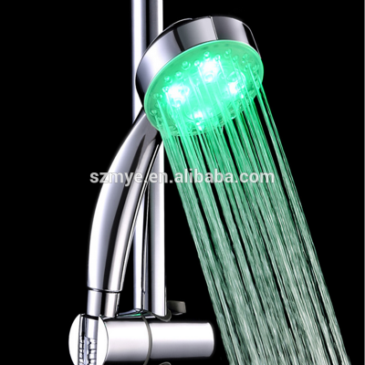 12leds RGB waterproof creative flashing bathroom shower head lighting